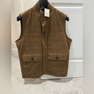 Peter Miller Mens Medium Size Genuine Suede Vest